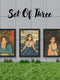 Set of 3 Ghibli-Inspired Masterpiece Frames – Perfect Blend of Art