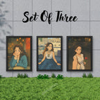 Set of 3 Ghibli-Inspired Masterpiece Frames – Perfect Blend of Art