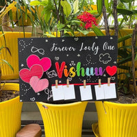 A Valentine Gift Full of Memories – Personalized String Art Name Plate