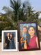 Unique Ghibli Art Frame – Perfect for Couples in Love: Set of 2 Piece