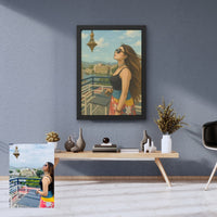 Classy & Elegant Ghibli Art Frame – Dreamy Frame for Home