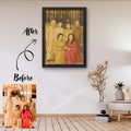 Family Frame in Ghibli - Adorable Custom Illustration Frame