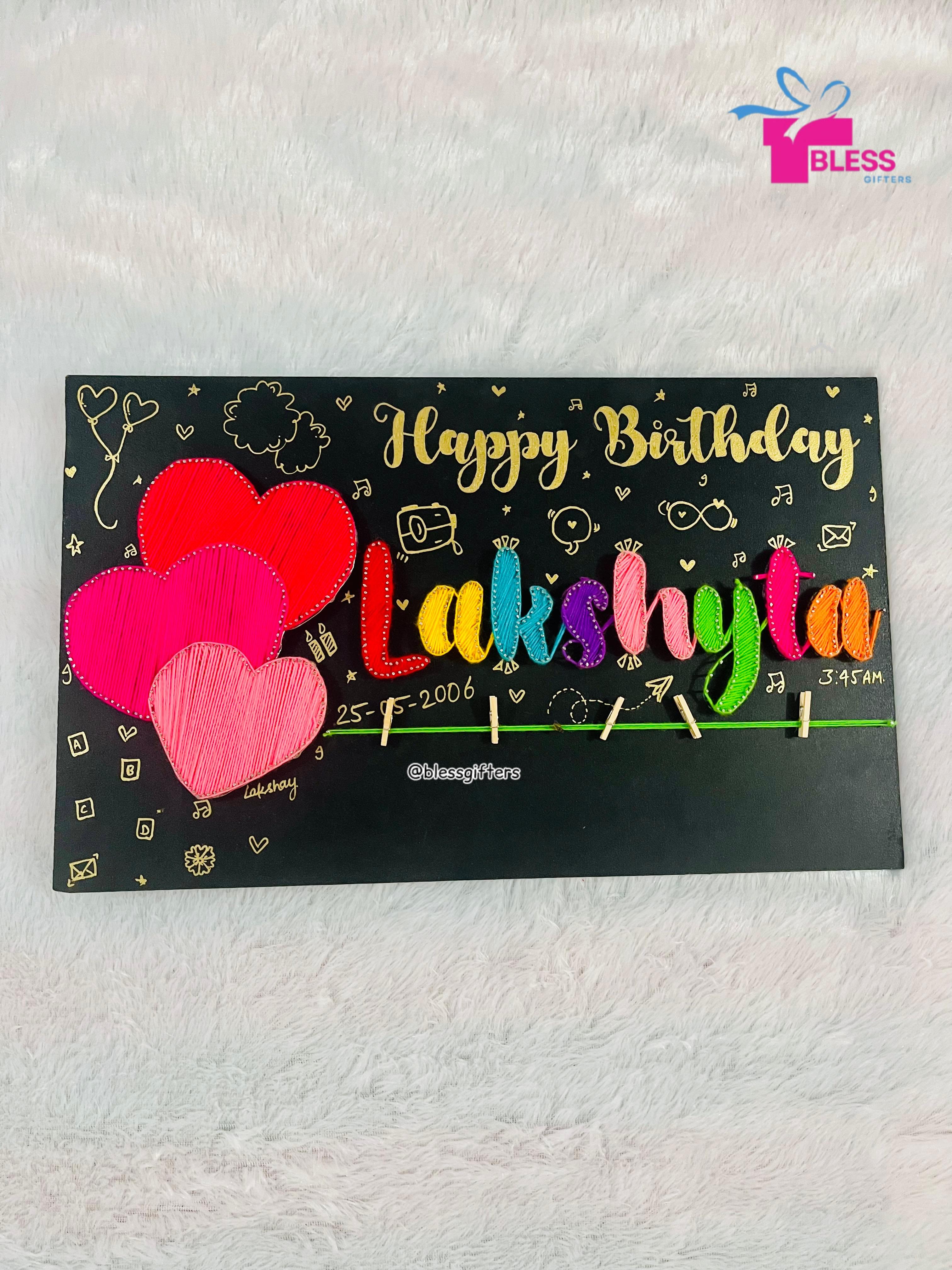 Strings of Birthday Love – A Perfect Gift for a Perfect Birthday