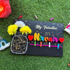 Turn Love into Art – Customized Valentine String Art Nameplate
