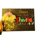 Turn Love into Art – Customized Valentine String Art Nameplate