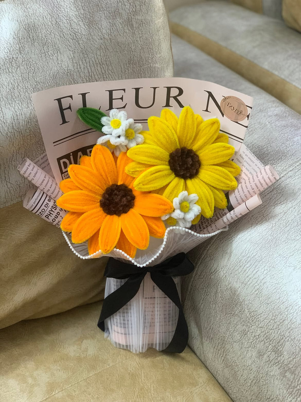 Yellow & Orange Sunflower Combo