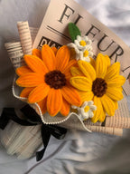 Yellow & Orange Sunflower Combo