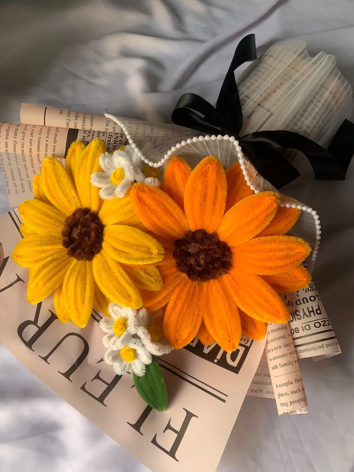 Yellow & Orange Sunflower Combo