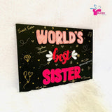 World's Best Sister: Best Raksha Bandhan Gift for Her