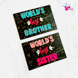 World's Best Brother: Personalized Raksha Bandhan String Art for Your Brother
