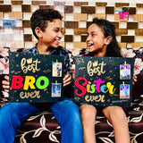 Best Sister Frame – Rakhi String Art with Photo Hangings