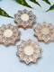 Traditional Mandala Design Tealight Holder, Perfect for Home & Pooja (Set of 25)