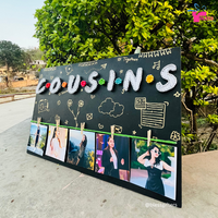 Handmade String Art Nameplate for Cousins – A Gift of Memories 🎁✨